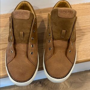 Sperry Men's Tan and Brown Boat Shoes